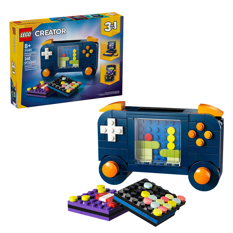 Gaming Console With - LEGO Creator 3in1 Building Blocks LG-31380