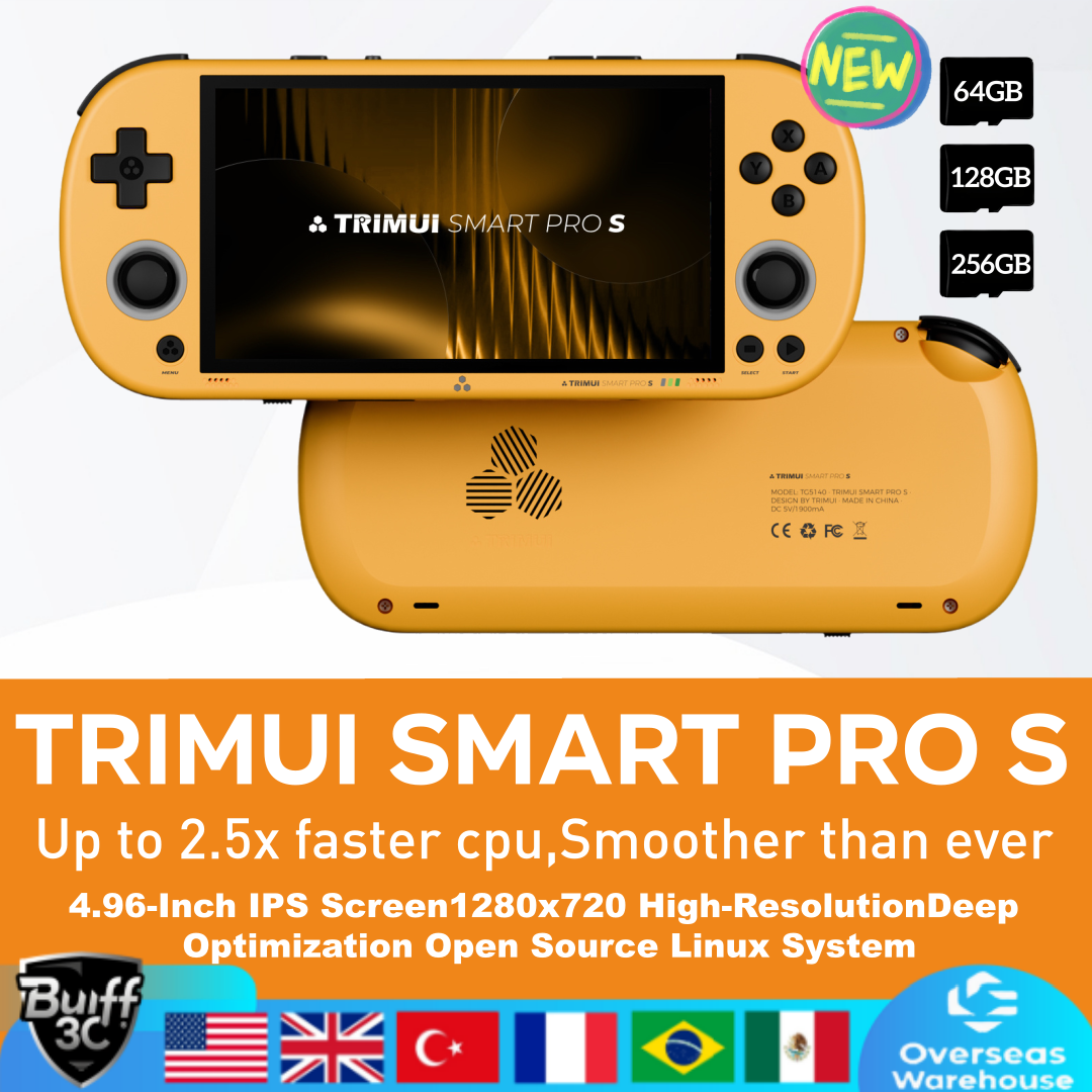 Gaming Console Android - Trimui Smart Pro S Handheld Game