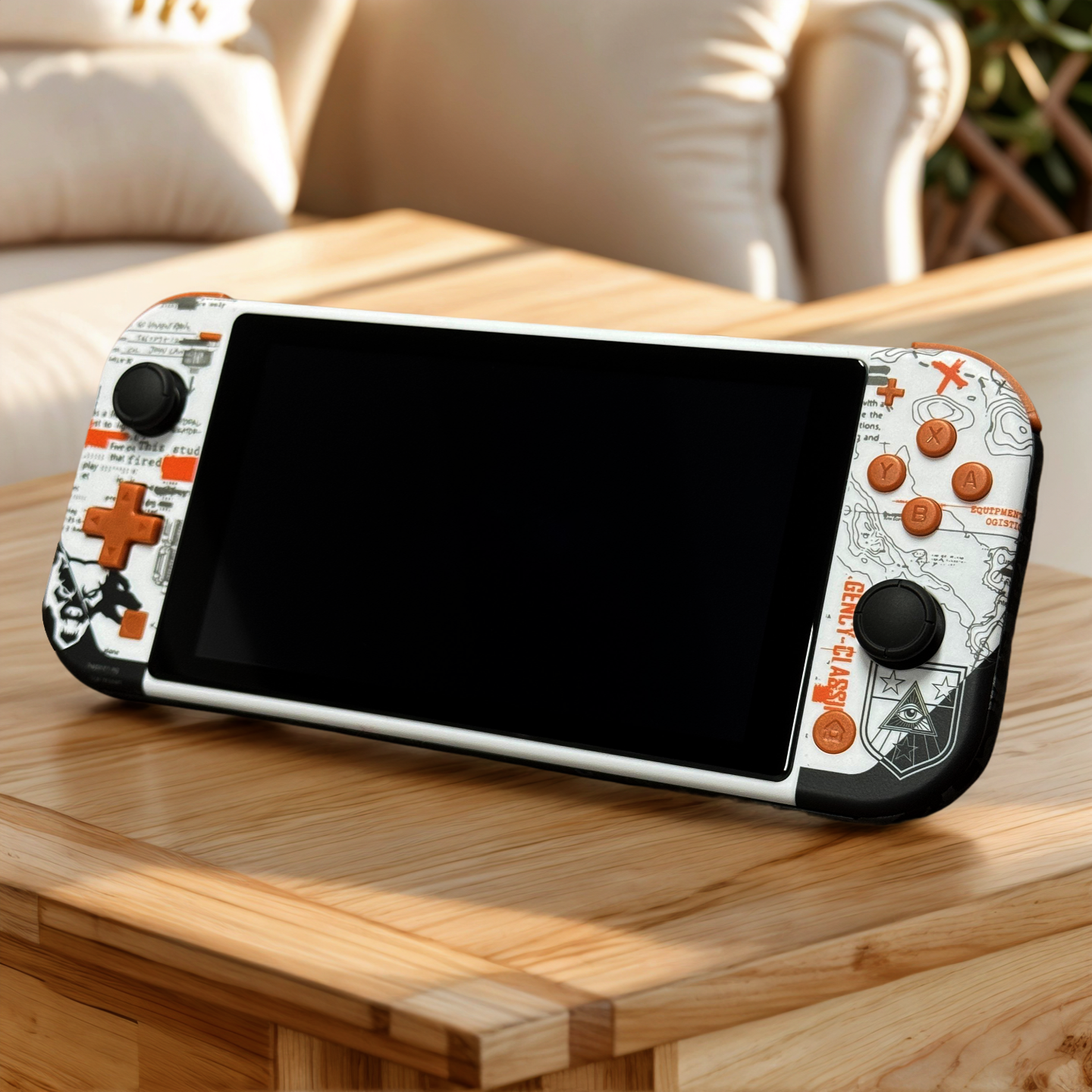 Gaming Console Controller - Replacement Handheld Controller Housing Shell with