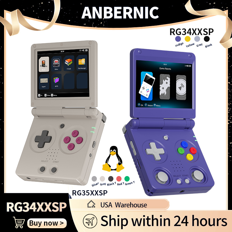 Anbernic RG34XXSP RG35XXSP Fli - Gaming Console All In One avis et prix