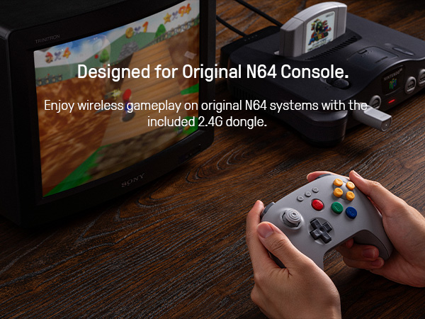8BitDo N64 2.4G Wireless Gamin - Gaming Console Android avis et prix