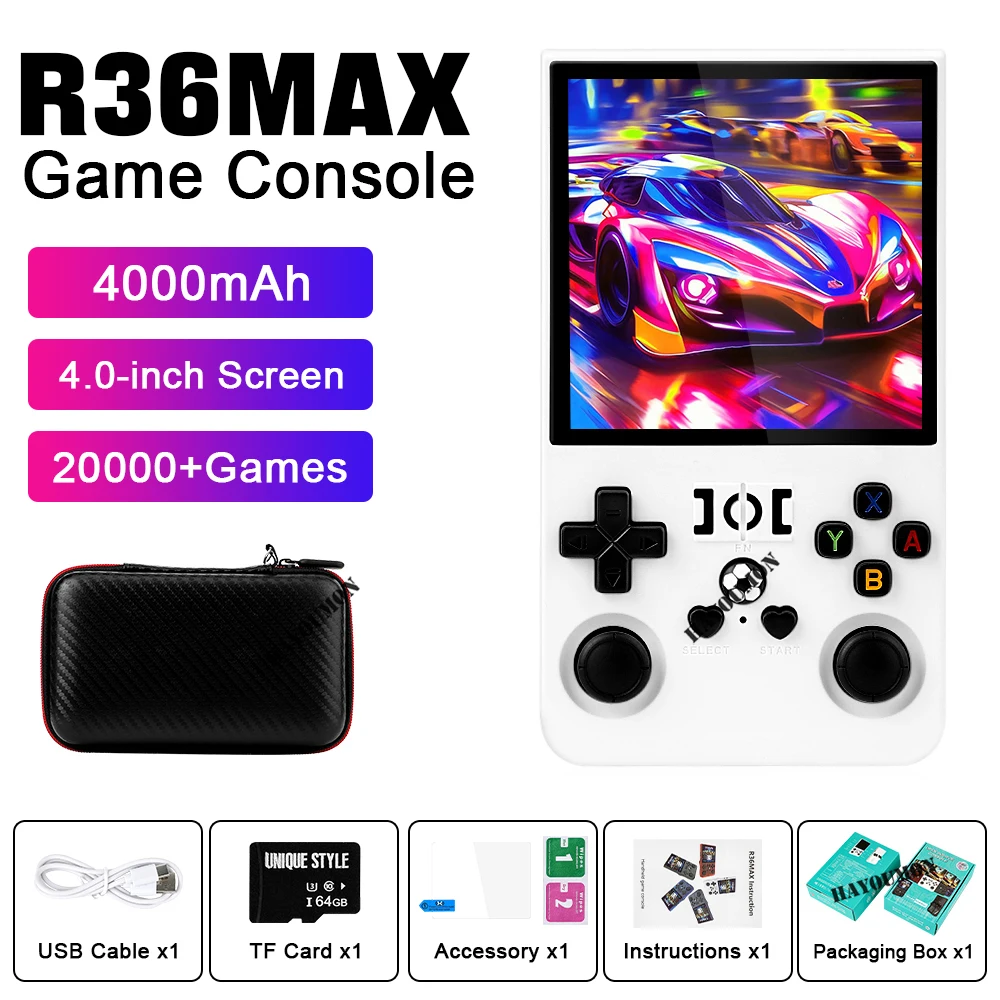 R36Max Retro Open Source Game  - Gaming Console R36 Max avis et prix
