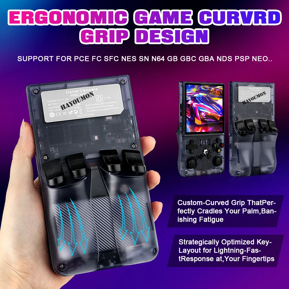 R36Max Retro Open Source Game  - Gaming Console R36 Max avis et prix