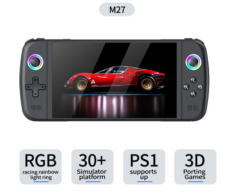 M27 7 Inch Handheld Game Conso - Gaming Console And Tv avis et prix