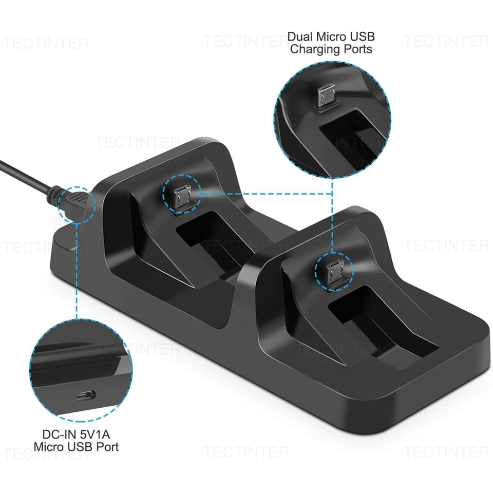 Dual Charger Dock Station For  - Gaming Console Station avis et prix