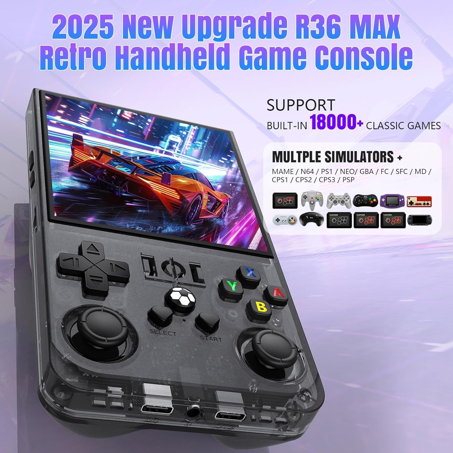 FLLBW R36 Max R36PRO Retro Gam - Gaming Console R36 Max avis et prix