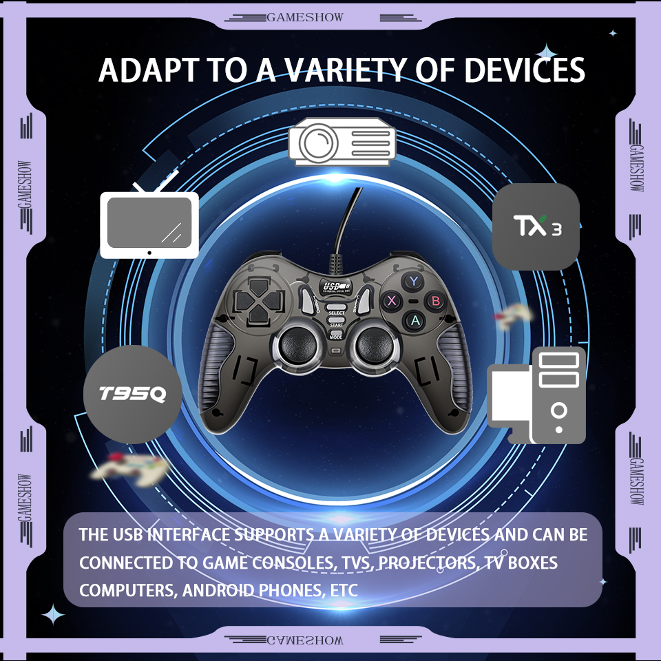 Wired Game Controller With Dua - Gaming Console Android avis et prix