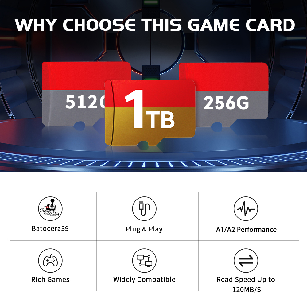 1TB Latest Batocera 39 OS TF G - Gaming Console Station avis et prix