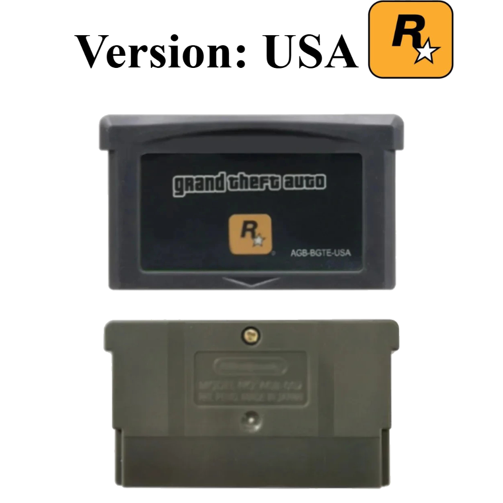 USA/EUR GBA Game Cartridge 32- - Gaming Console Gta avis et prix