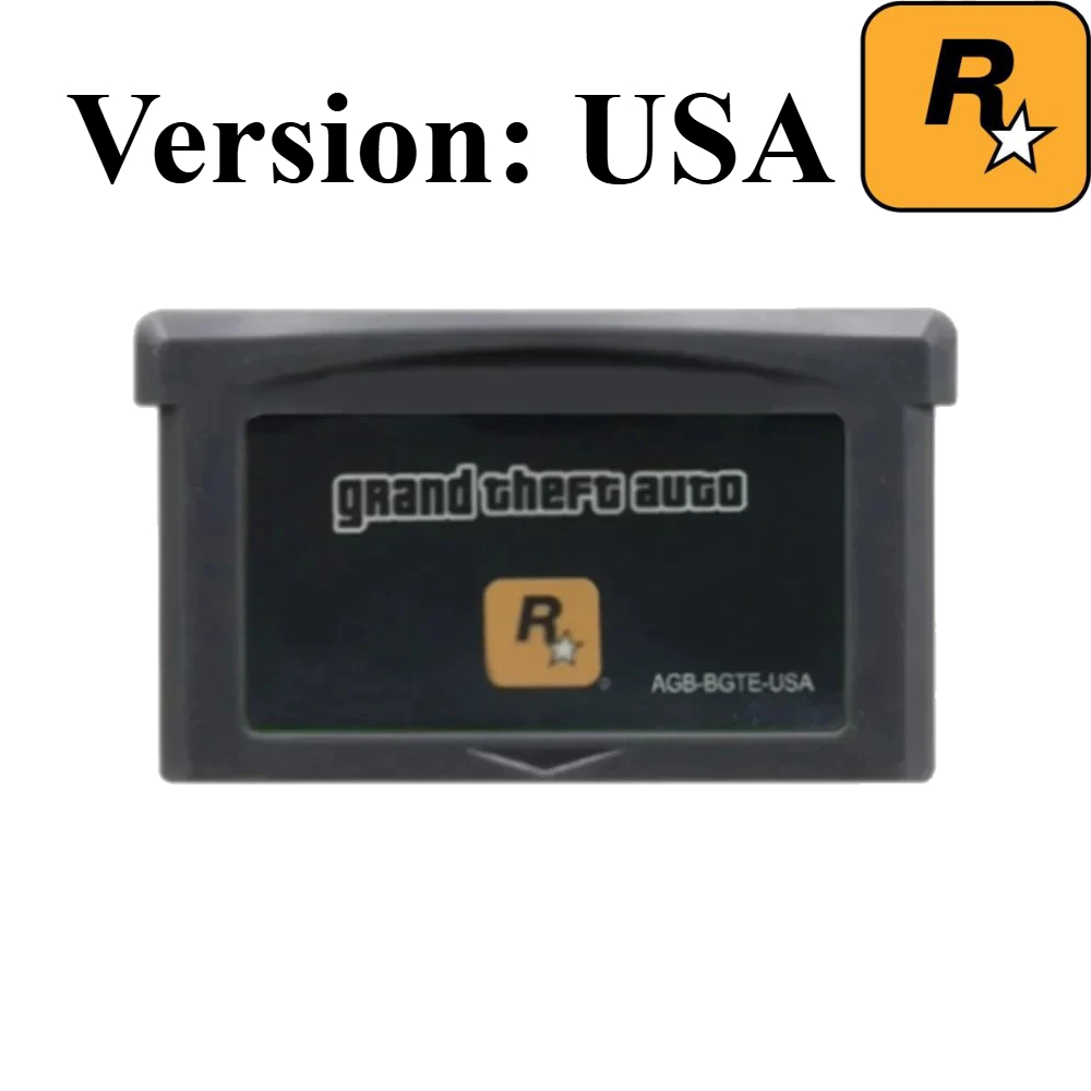 USA/EUR GBA Game Cartridge 32- - Gaming Console Gta avis et prix