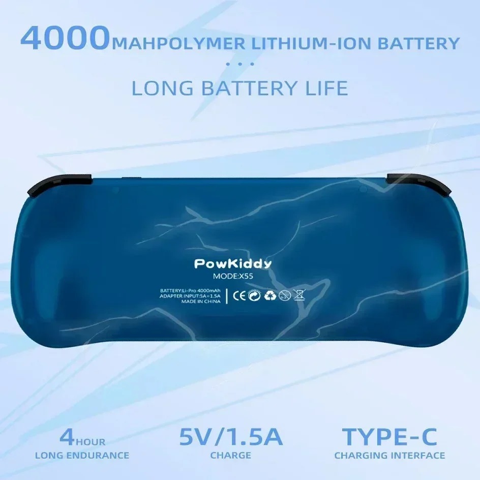 POWKIDDY X55 Handheld Game Con - Gaming Console All In One avis et prix