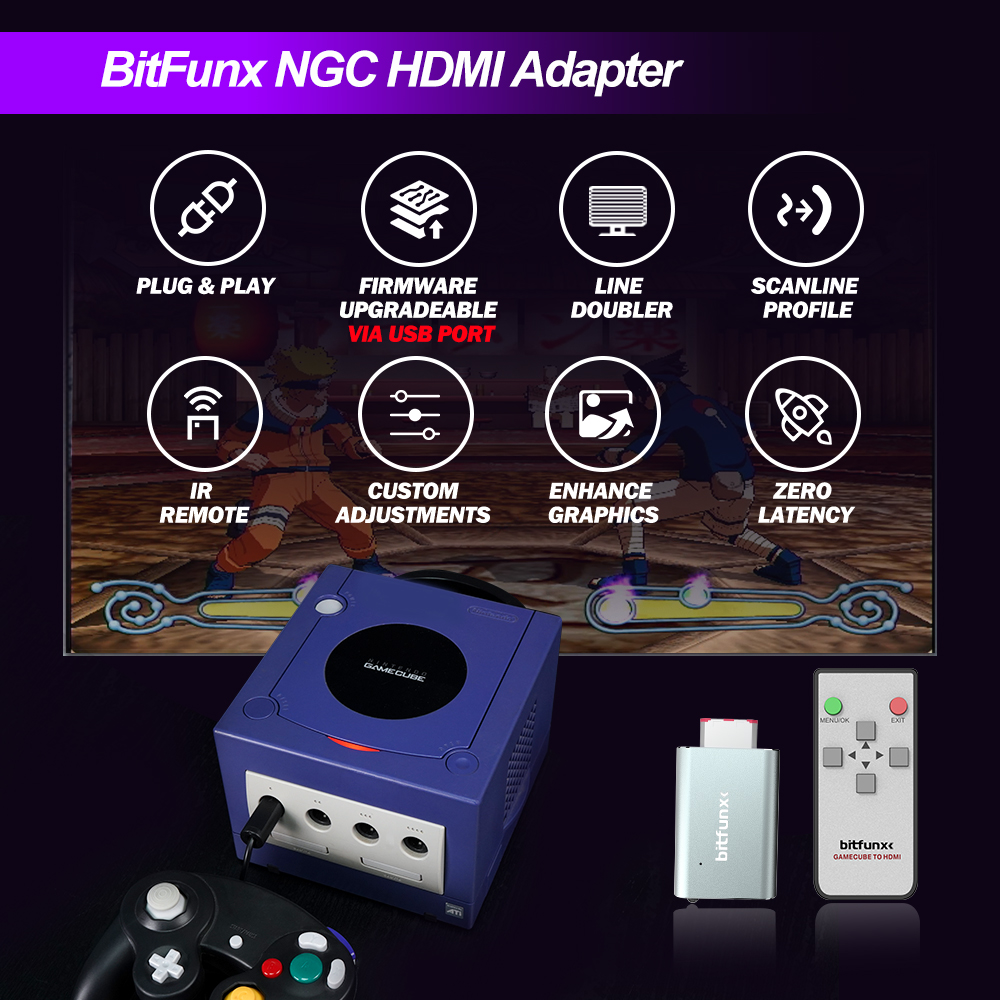 Bitfunx GC Video HDMI™ Adapter - Gaming Console All In One avis et prix
