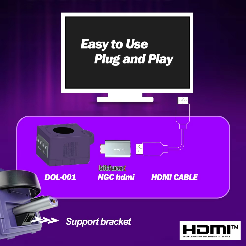 Bitfunx GC Video HDMI™ Adapter - Gaming Console All In One avis et prix