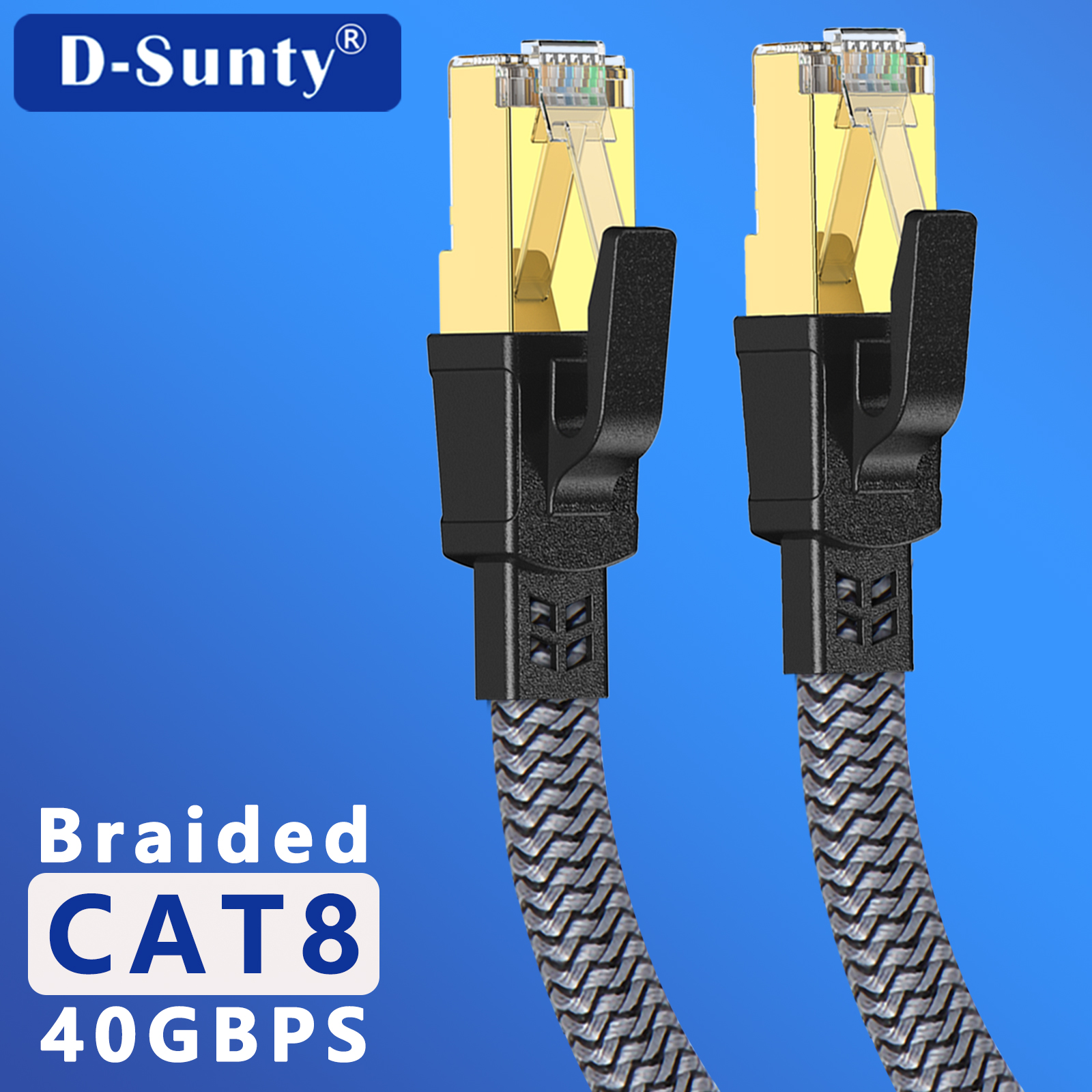 D-Sunty Ethernet Cable CAT8 40 - Lan Cable Gaming avis et prix