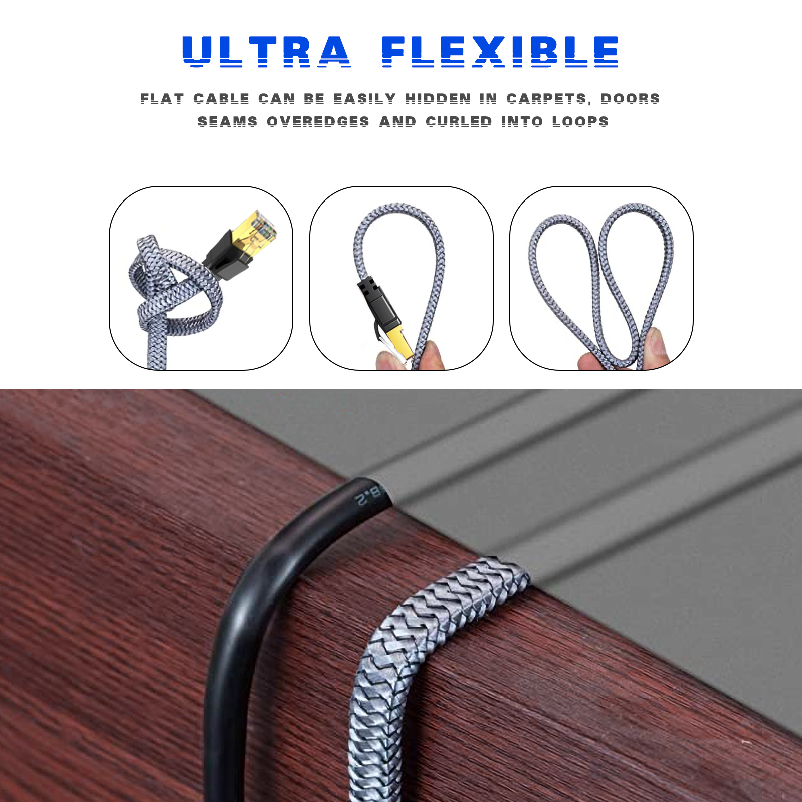 D-Sunty Ethernet Cable CAT8 40 - Lan Cable Gaming avis et prix