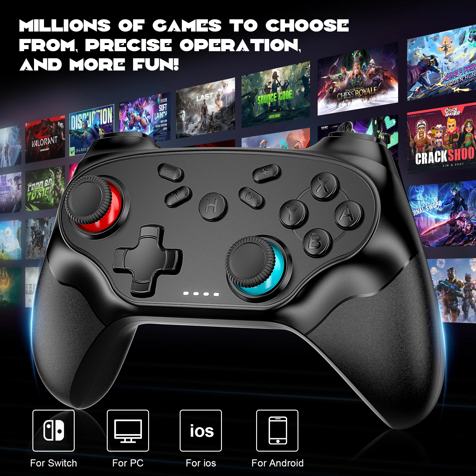 Gamepads For Switch/Ios/Androi - Gaming Console Android avis et prix