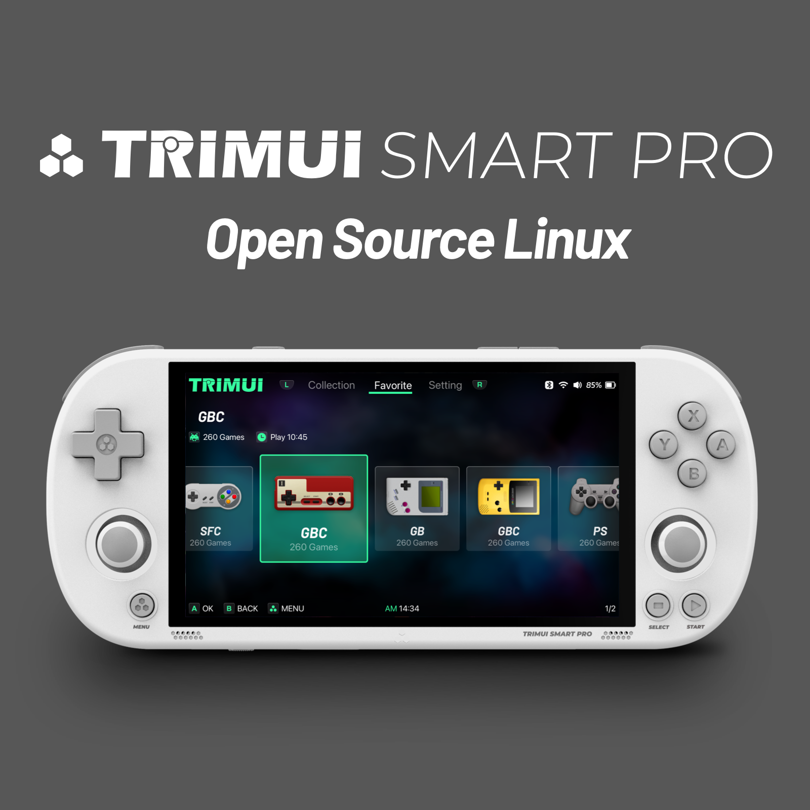 TRIMUI SMART PRO Open Source L - Gaming Console All In One avis et prix