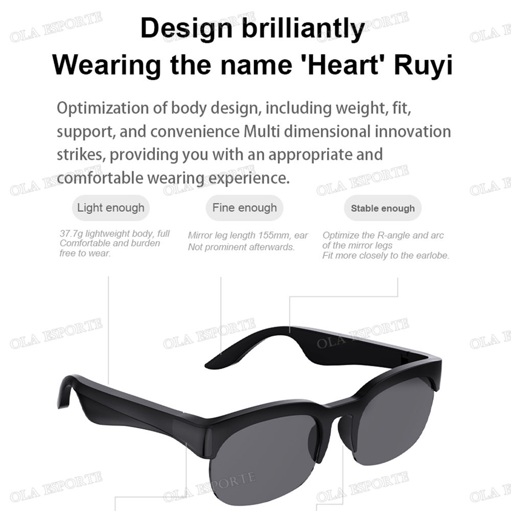 New Smart Bluetooth V5.3 Sungl - Headset Gaming Console avis et prix