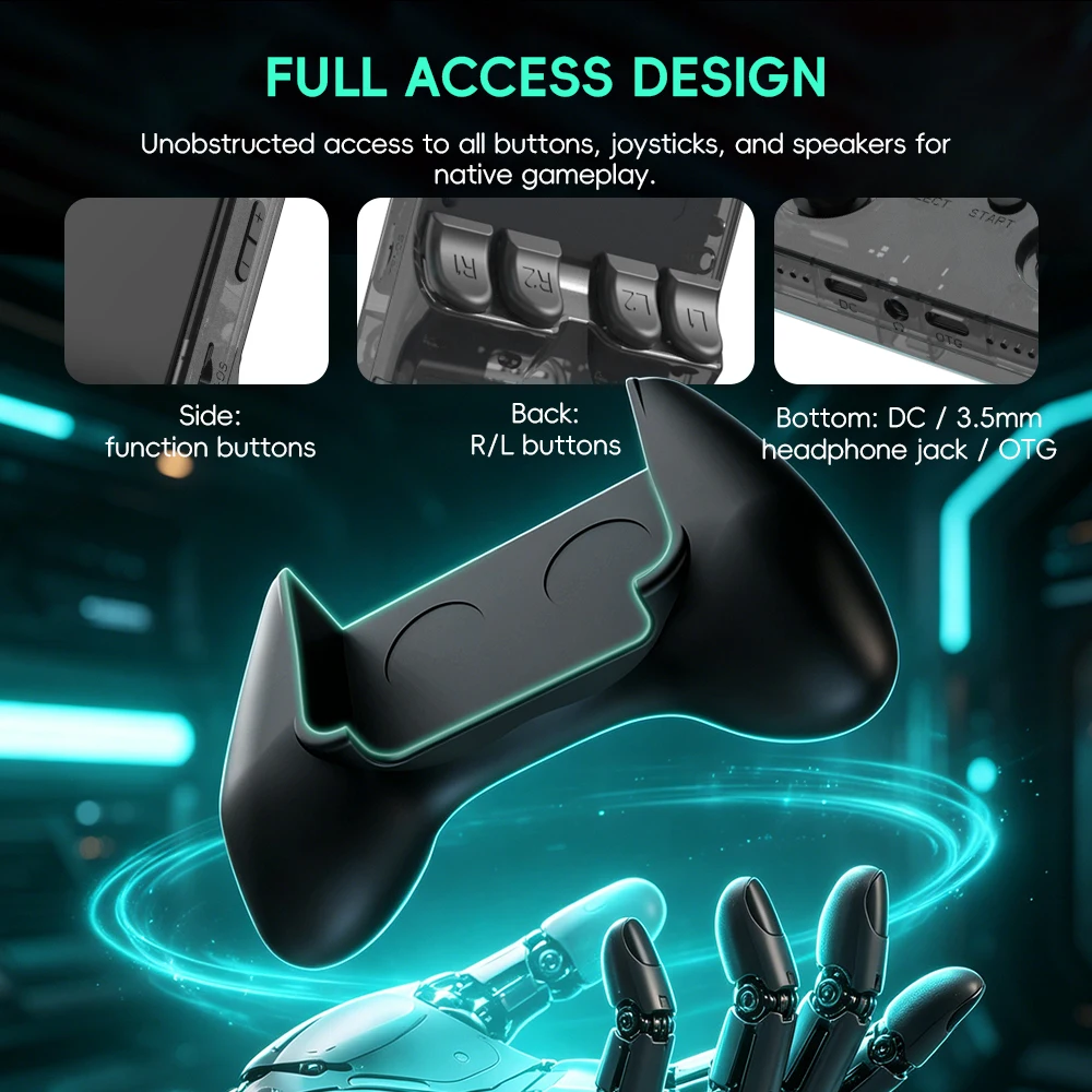 Data Frog R36S Game Grip Ergon - Gaming Console R36S avis et prix