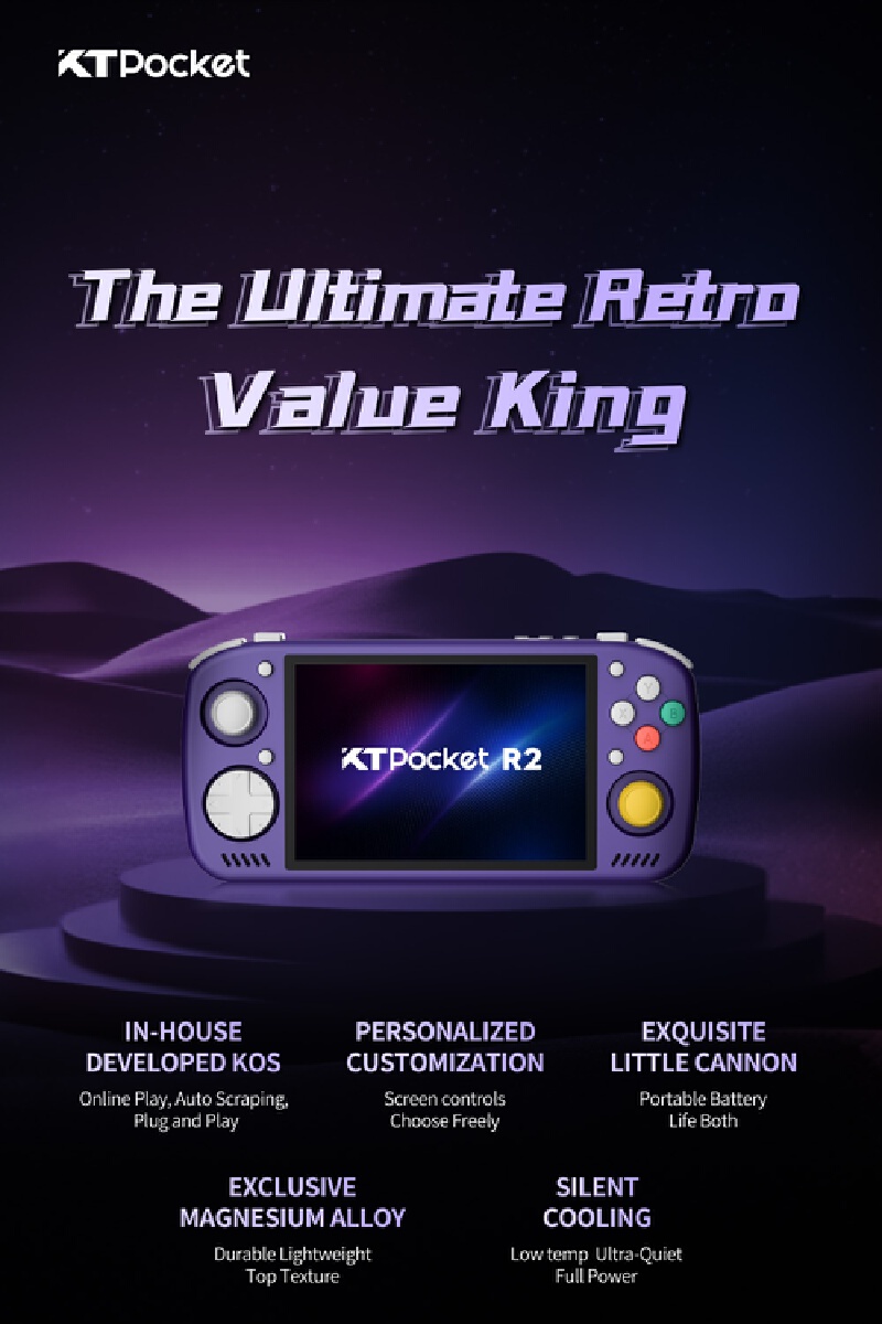 KTPocket R2 KTR2 4:3/3:2 Touch - Gaming Console Android avis et prix