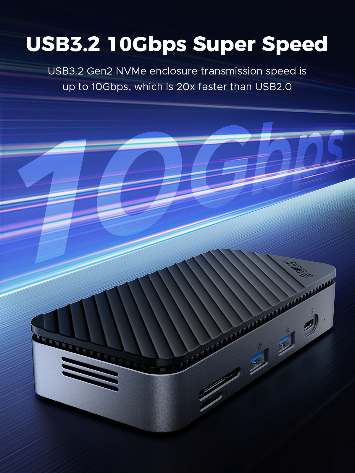 ORICO USB C Display Hub 10Gbps - Gaming Console Station avis et prix