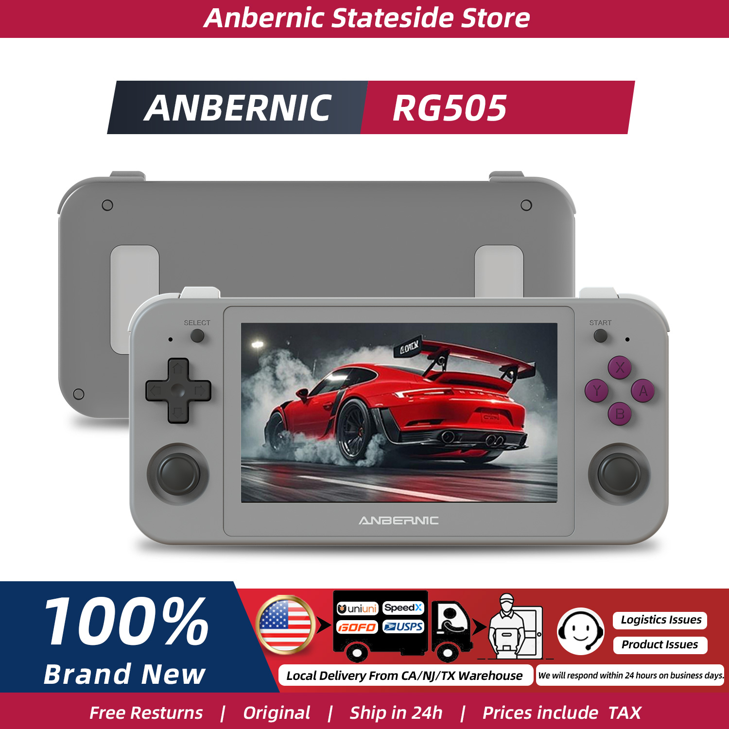 ANBERNIC RG505 Handheld Game C - Gaming Console Android avis et prix