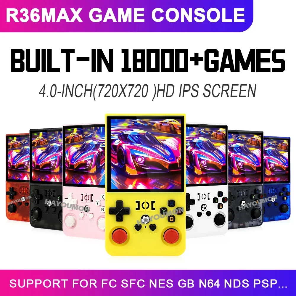 R36 Max Portable Pocket Handhe - Gaming Console R36 Max avis et prix