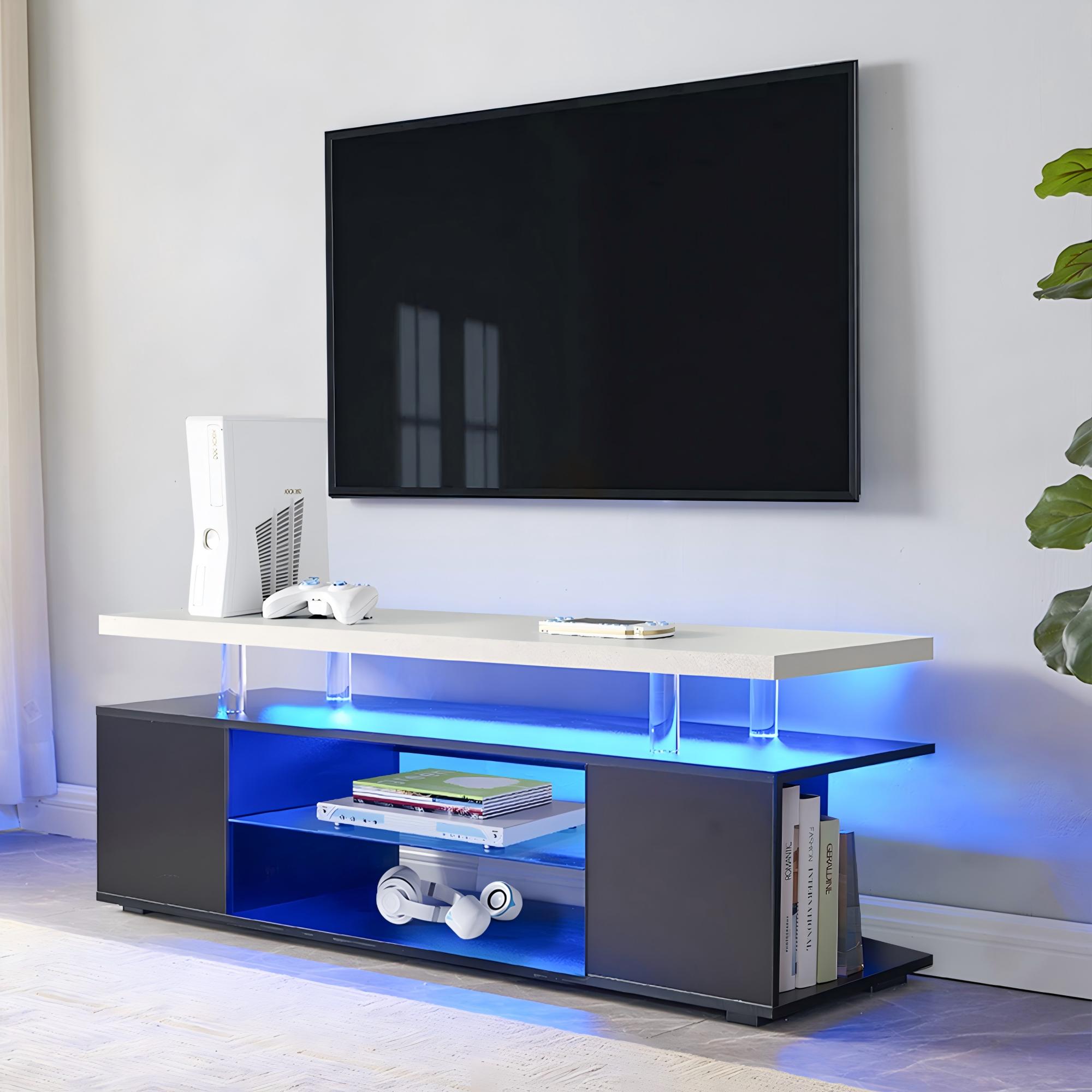 TV Stand for 60 Inch TV LED Ga - Gaming Console And Tv avis et prix