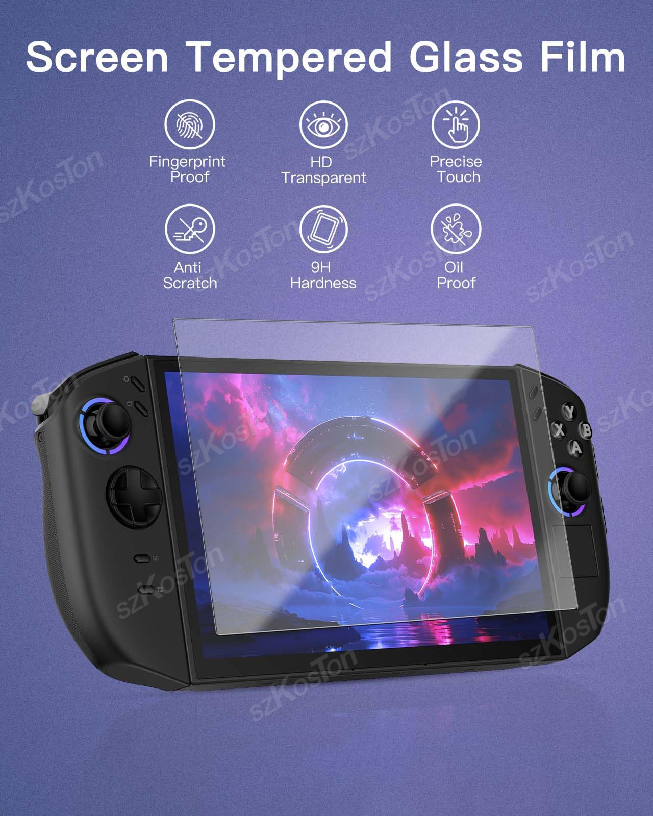 1/2PCS 9H Hardness Tempered Gl - Gaming Console Lenovo Legion Go avis et prix