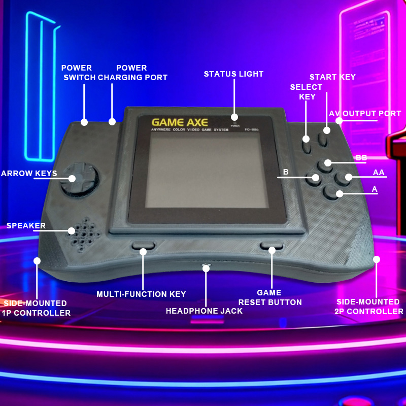PFT Elite 4-Inch Handheld Arca - Gaming Console Station avis et prix