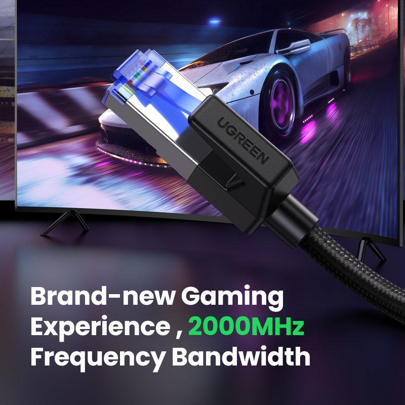 UGREEN Ethernet Cable CAT8 40G - Lan Cable Gaming avis et prix