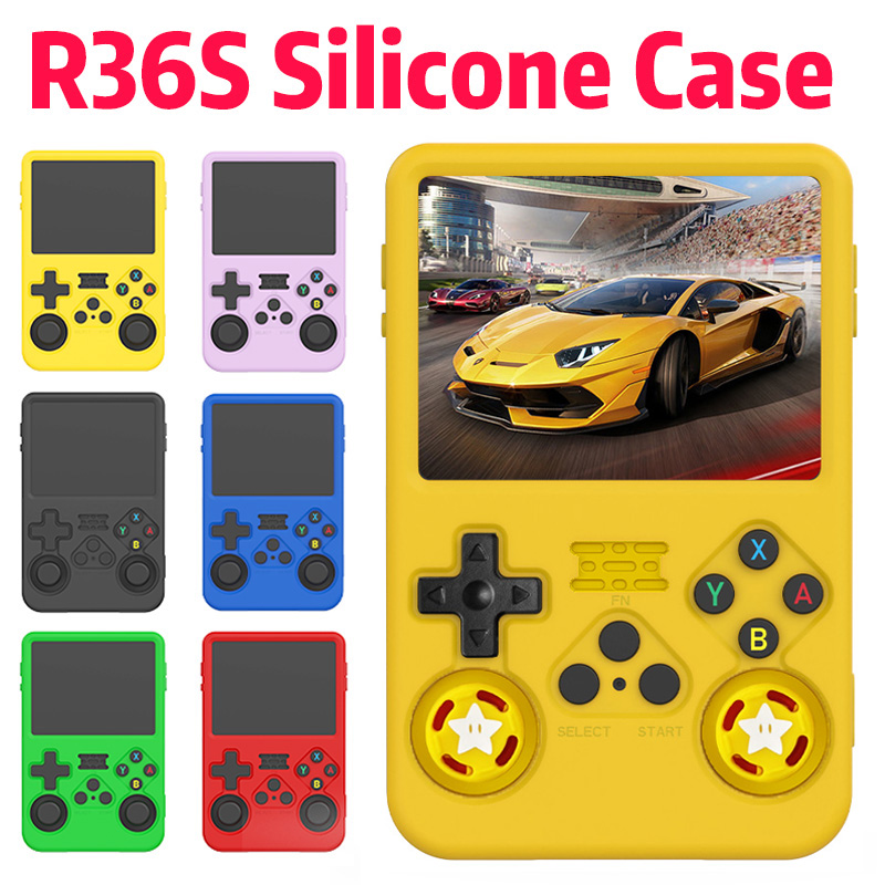 Color Silicone Protective Case - Gaming Console R36S avis et prix