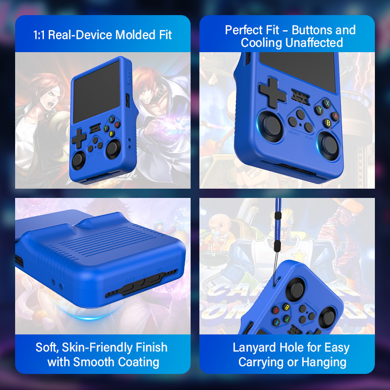 Color Silicone Protective Case - Gaming Console R36S avis et prix
