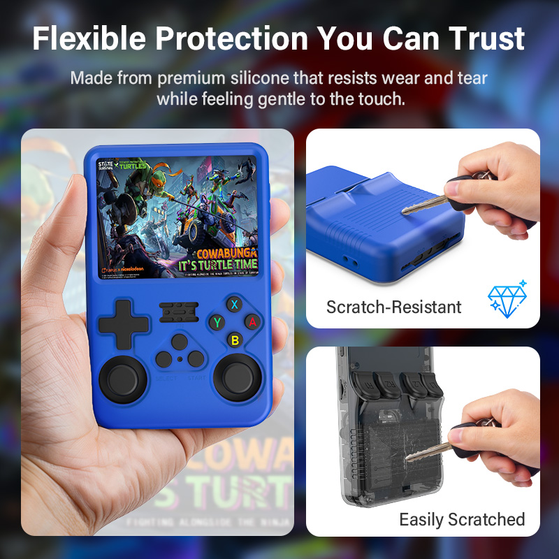 Color Silicone Protective Case - Gaming Console R36S avis et prix