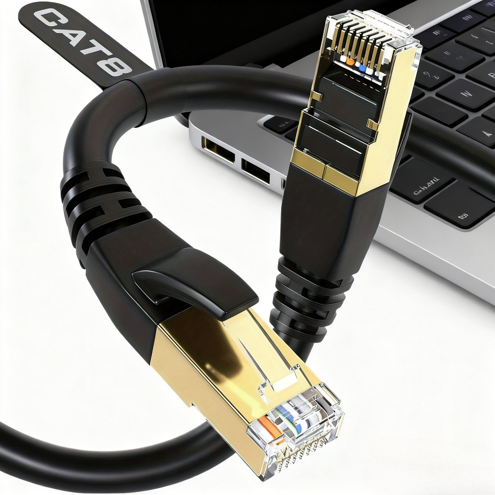 Cat8 Round Cable, High Speed H - Lan Cable Gaming avis et prix
