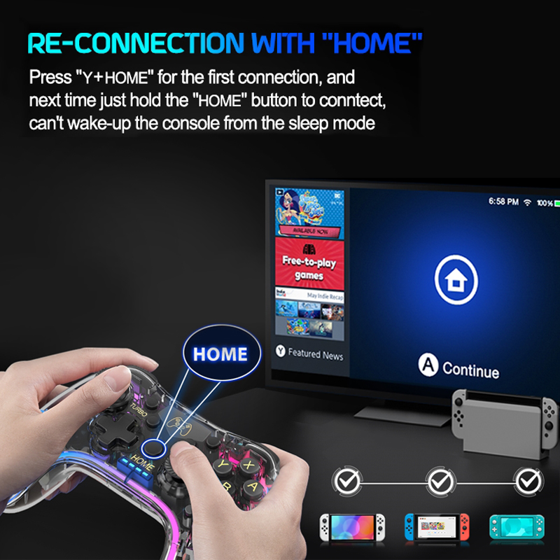 Wireless RGB Colorful console  - Gaming Console Android avis et prix