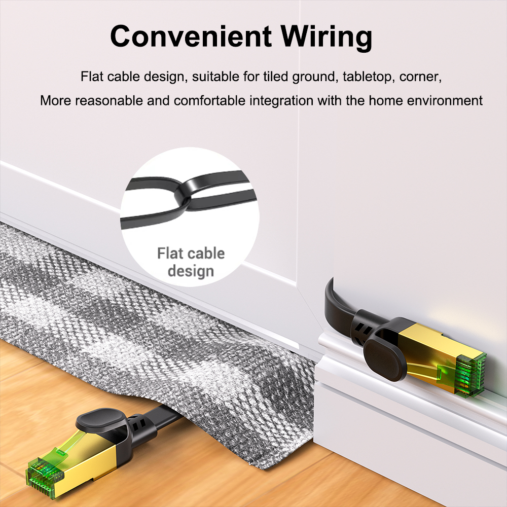 COMNEN New Cat8 Flat 40Gbps Et - Lan Cable Gaming avis et prix
