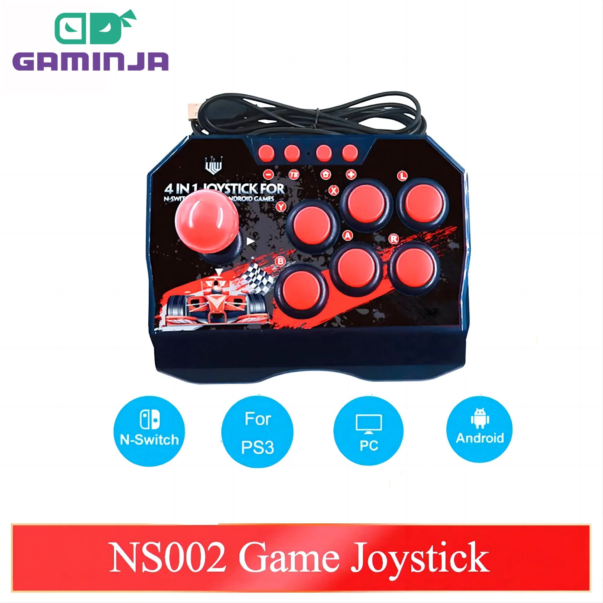 GAMINJA NS002 4 In 1 Retro Arc - Gaming Console Android avis et prix