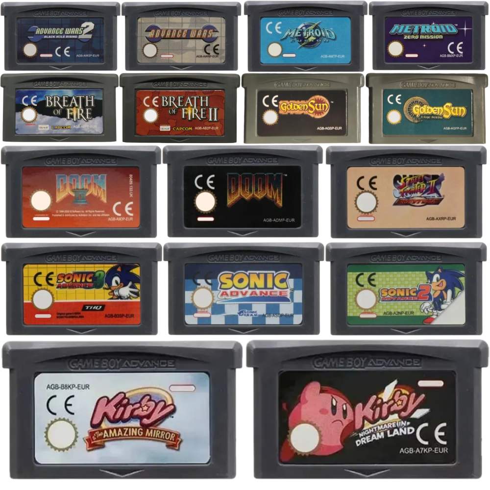 Classic GBA Game Cartridge Bre - Gaming Console Gta avis et prix