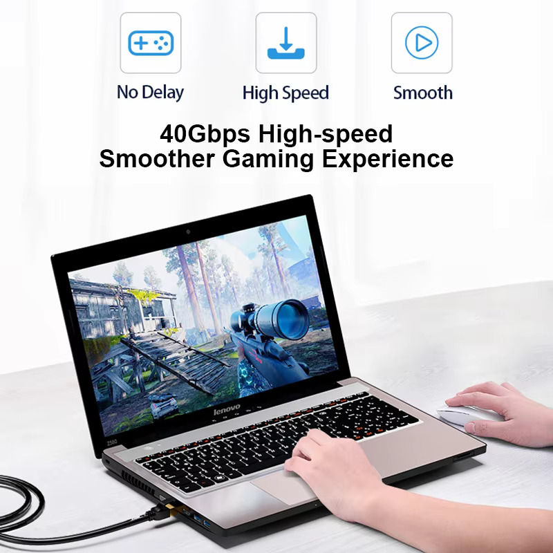 Cat 8 Ethernet Round Cable LAN - Lan Cable Gaming avis et prix