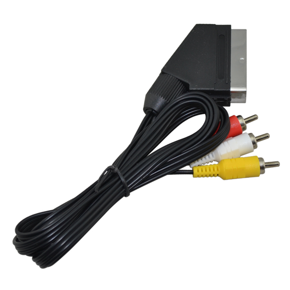 Scart Cable To 3 RCA AV TV Vid - Gaming Console And Tv avis et prix