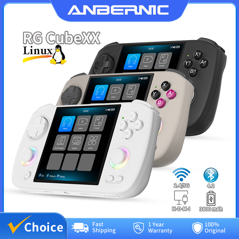 ANBERNIC RG Cubexx Retro Handh - Gaming Console Android avis et prix
