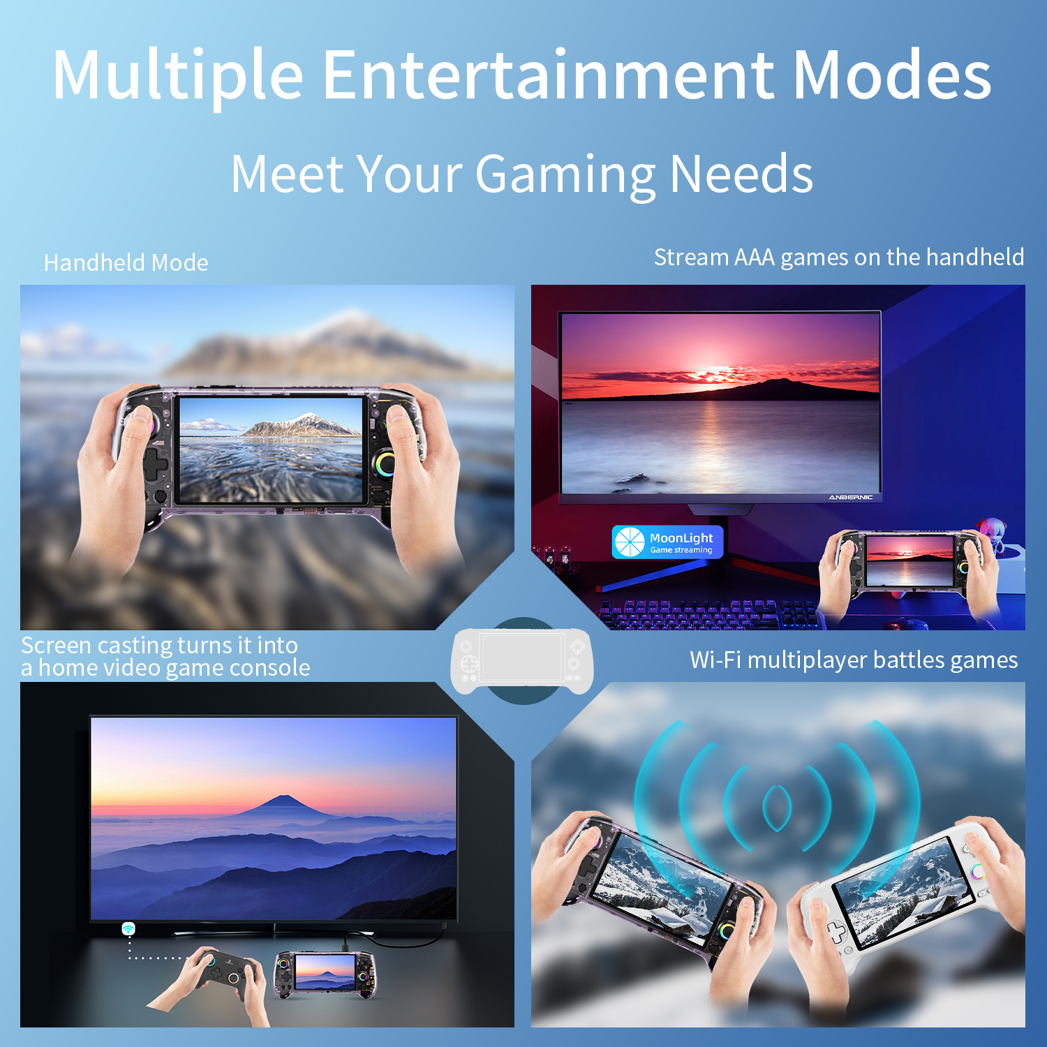 Anbernic RG557 Handheld Game C - Gaming Console Gta avis et prix