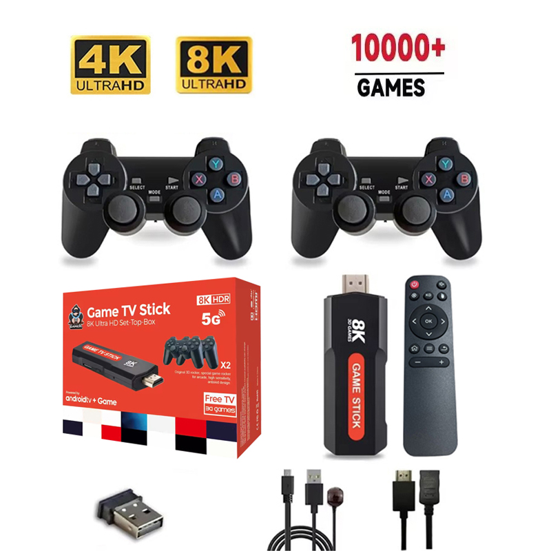 X2 Game Stick HD 4K 8K 3D Cons - Gaming Console Android avis et prix