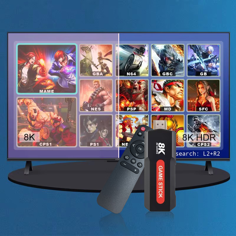X2 Game Stick HD 4K 8K 3D Cons - Gaming Console Android avis et prix
