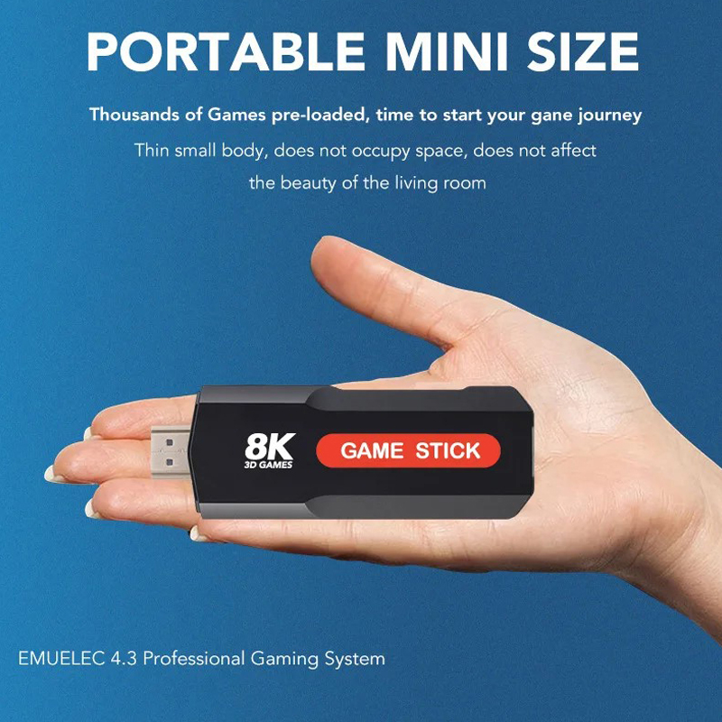 X2 Game Stick HD 4K 8K 3D Cons - Gaming Console Android avis et prix