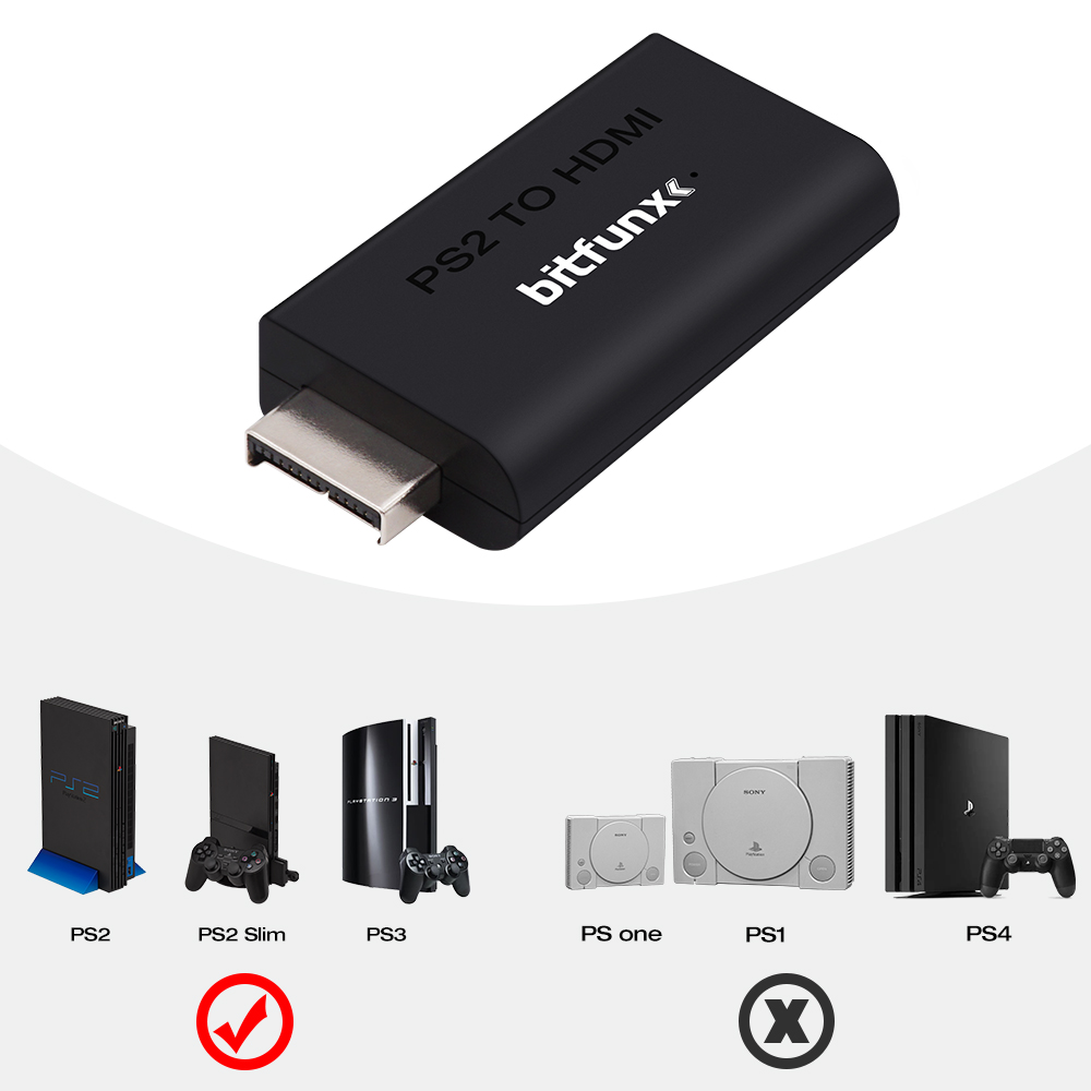 BitFunx PS2 YPBPR To HDMI™ Con - Gaming Console Station avis et prix