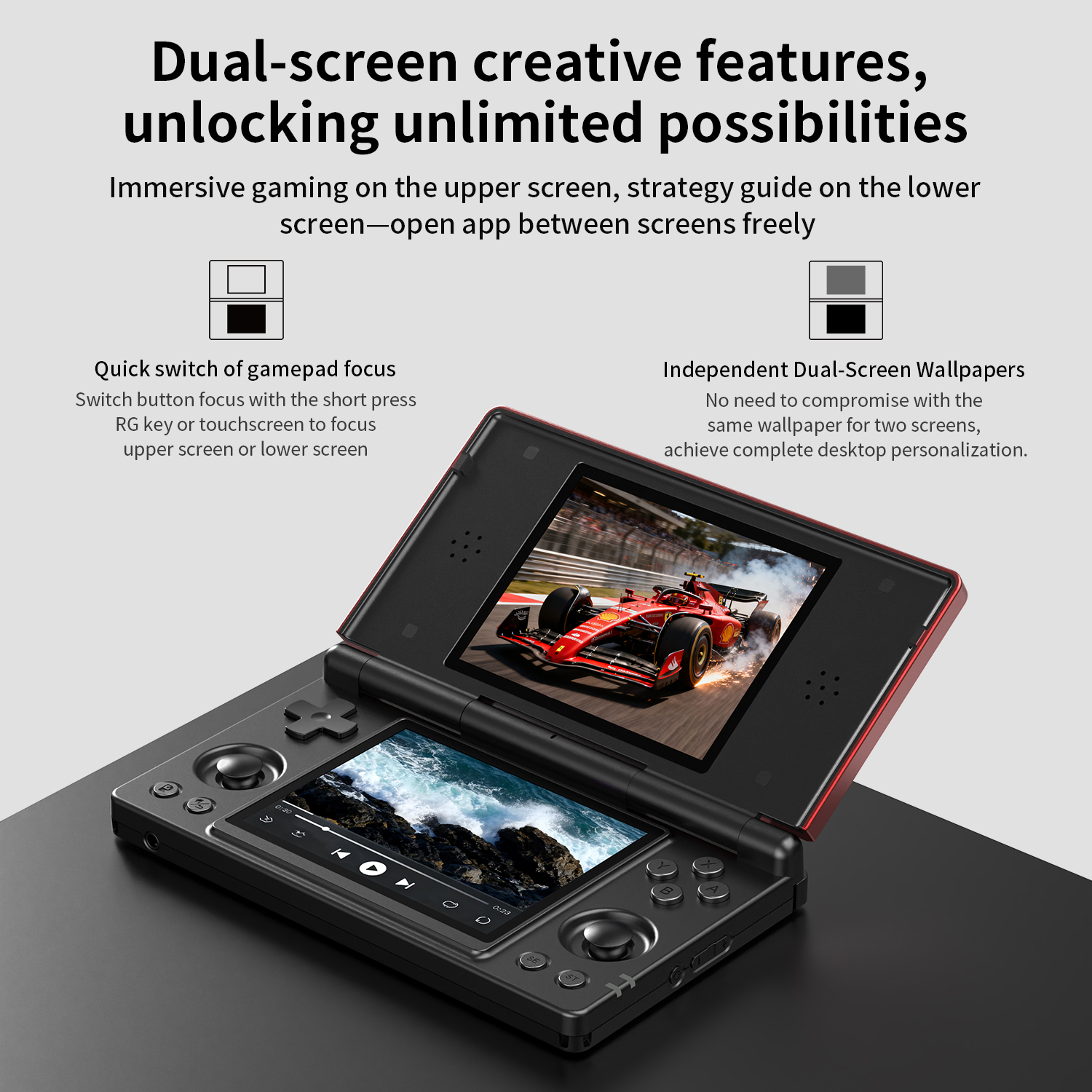 RG DS Handheld Game Console 4‘ - Gaming Console Gta avis et prix