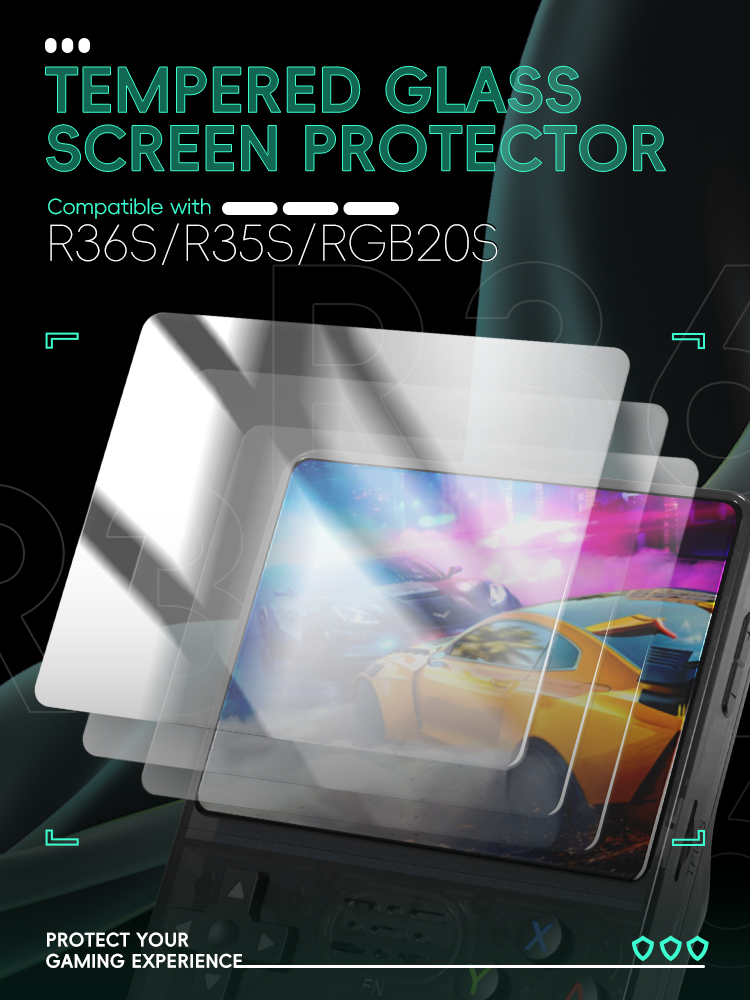 DATA FROG Tempered Glass Scree - Gaming Console R36S avis et prix