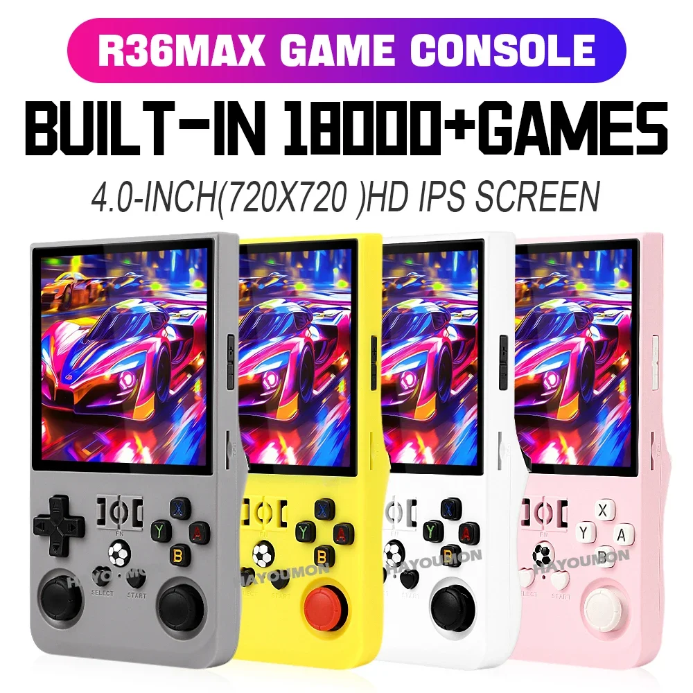 R36 Max Gray Handheld Gaming P - Gaming Console R36 Max avis et prix